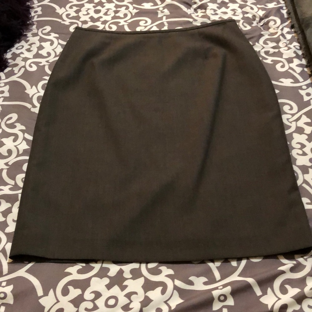 Calvin Klein Staple Gray Pencil Skirt